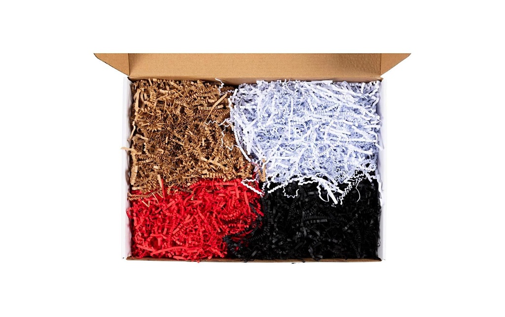 Creativ Company Matériau de remplissage papier 25-30 cm x 3 mm, Multicolore