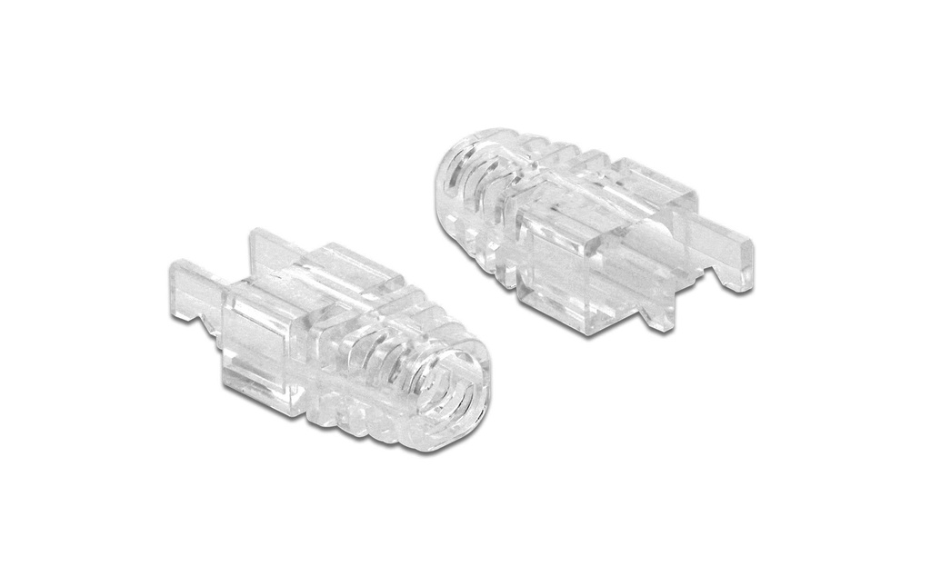 Delock Cable bend relief RJ45 Transparent, 20 pièces