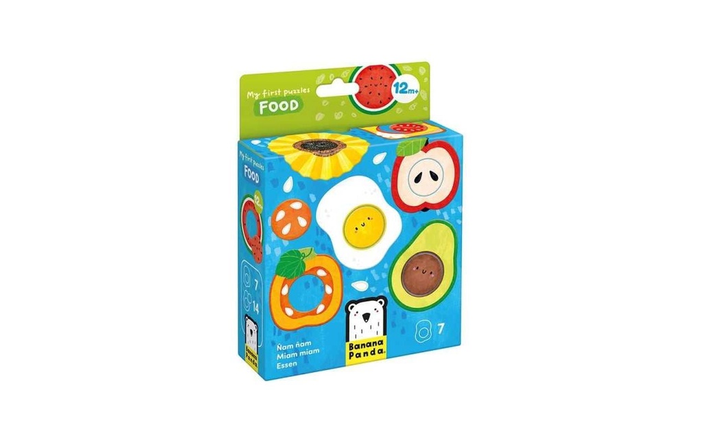BANANA PANDA Puzzle My First Food (14 pces)