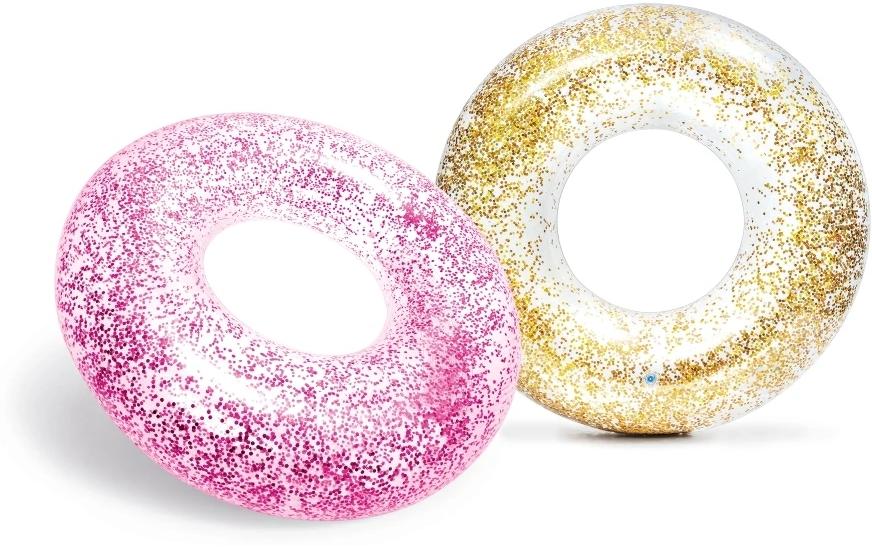 Intex Bouée de natation Sparkling Glitter assorti
