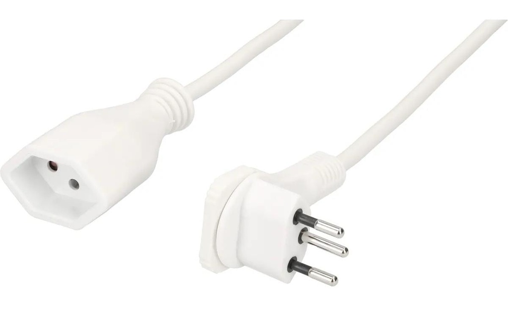Max Hauri Câble de prolongation 3 m T13 - T12 Blanc
