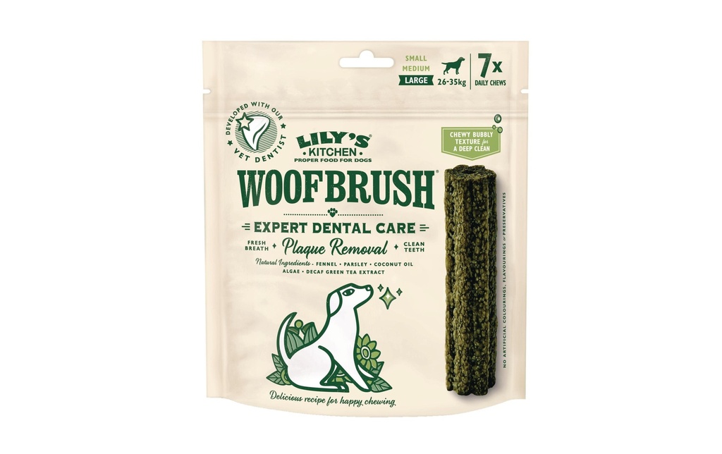 Lily's Kitchen Bâtonnet à mâcher Woofbrush Dental L 350 g