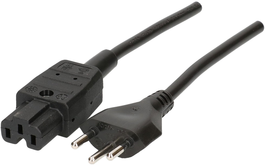 Max Hauri Câbles d’alimentation Câble d'alimentation 5 m T12-C15A