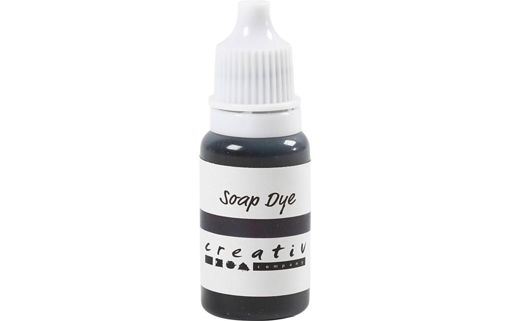 Creativ Company Peinture au savon Noir, 10 ml