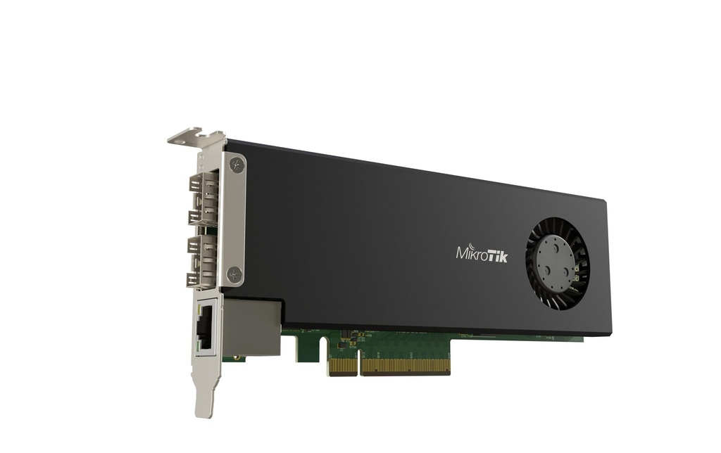MikroTik Carte réseau SFP28 CCR2004-1G-2XS-PCIe PCI-Express x8