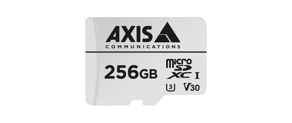 Axis Carte microSDXC Surveillance 256 GB 1 pièce