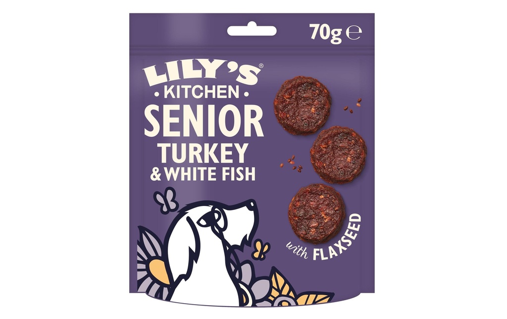 Lily's Kitchen Collation Senior dinde & poisson, 70 g