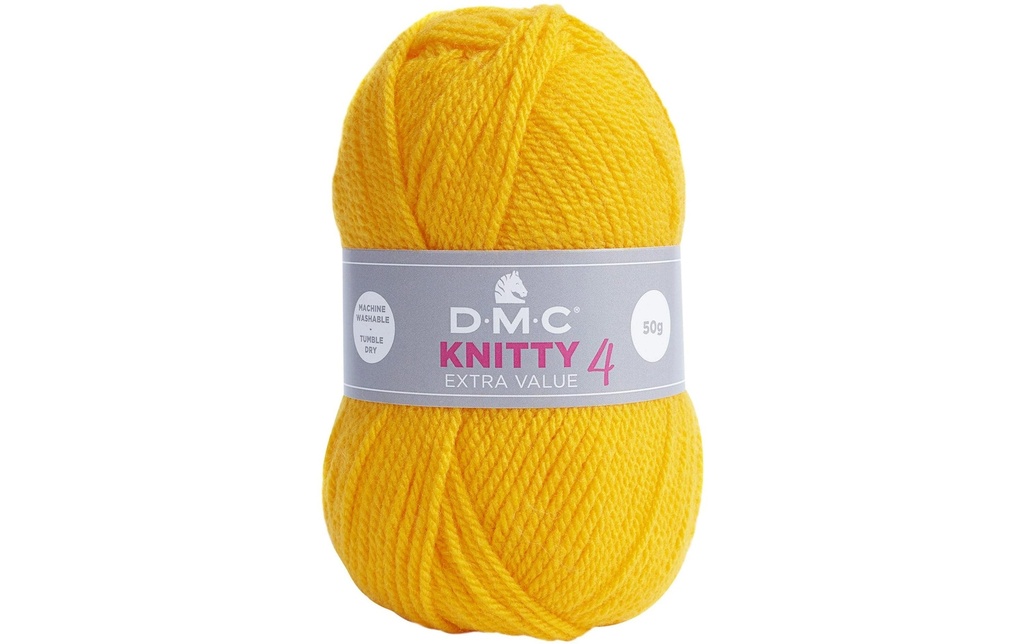 DMC Laine Knitty 4 Mini Jaune foncé