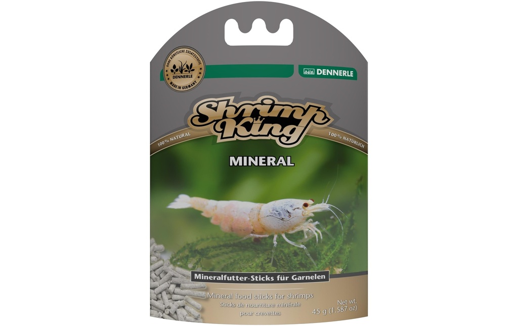 Dennerle Aliment complémentaire Shrimp King Minéral, 45 g