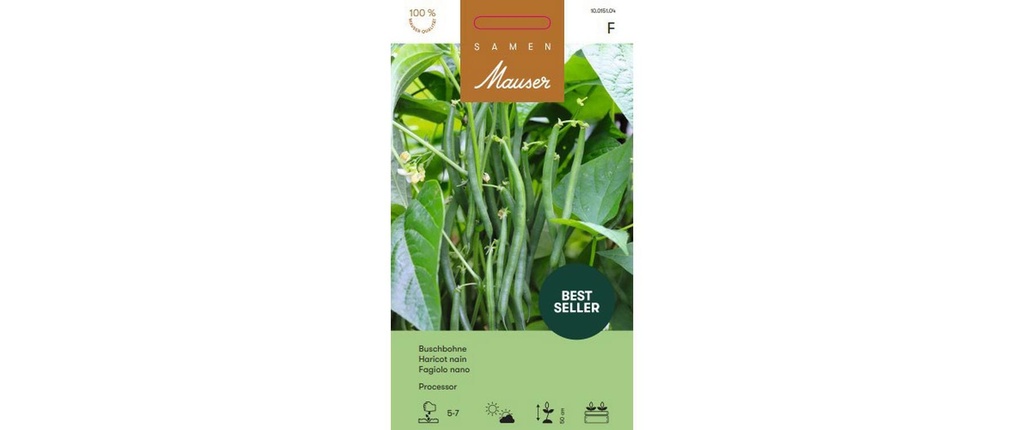 Samen Mauser Semence Old Variety Bush Bean Processor (Sabo)