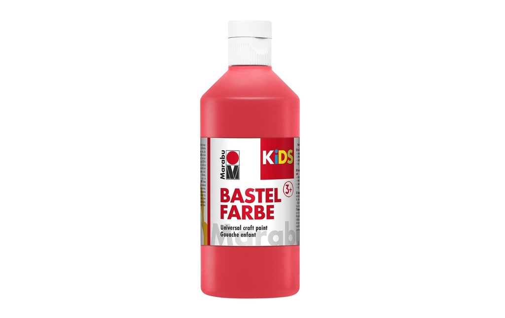 Marabu Peinture pour bricolage KiDS 500 ml Rouge