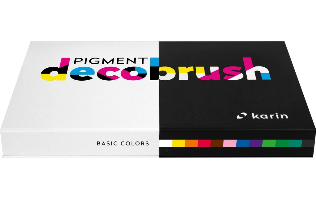 Karin Brushpen Pigment Deco Brush Couleurs de base
