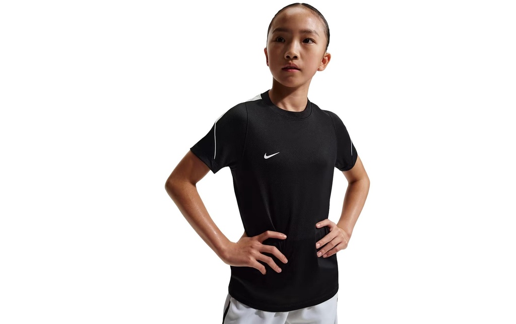 NIKE Haut de football Strike Dri-FIT , Noir/Blanc