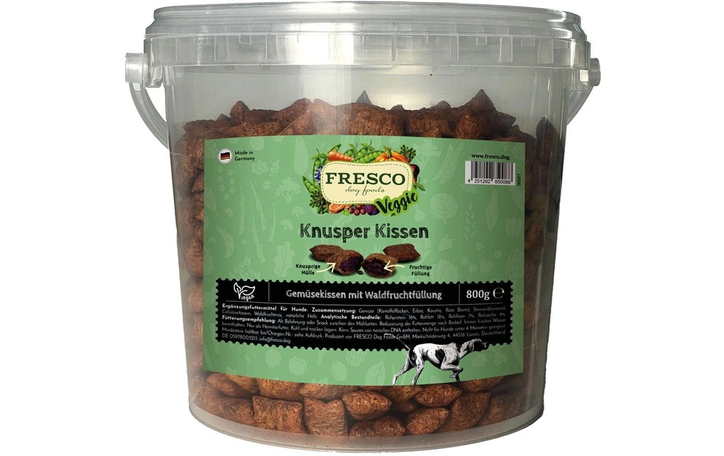 FRESCO Veggie-Snack Oreiller croustillant aux légumes 800 g