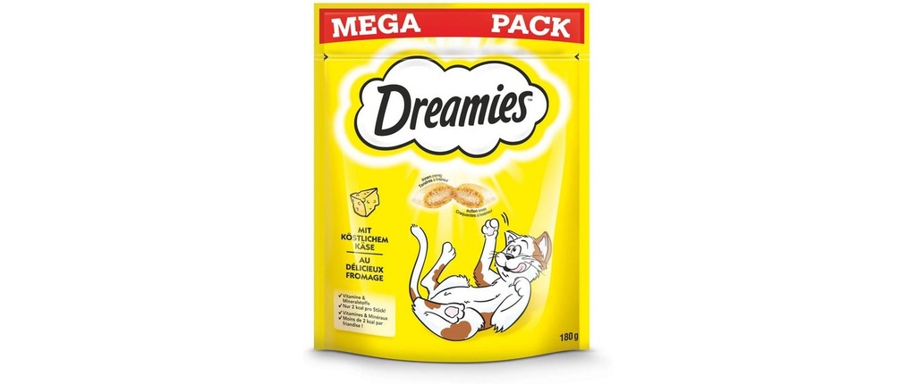 Dreamies Collation pour chat Fromage 180 g