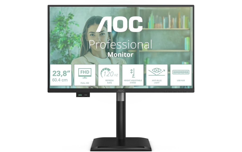 AOC Moniteur 24P4U 23.8 , 1920 x 1080 (Full HD)