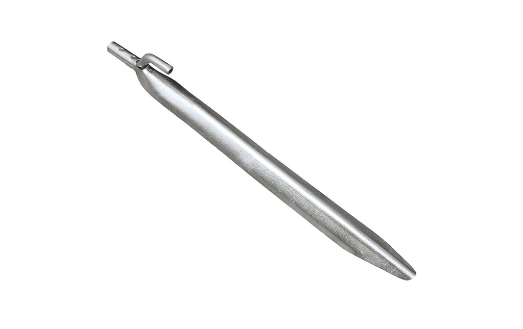 High Peak Piquets en acier Steel V peg with hook, 180 x 22 mm, paquet de 6