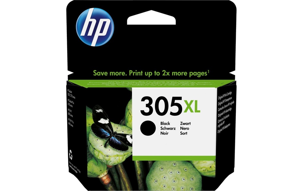 HP Encre Nr. 305XL (3YM62AE) noir