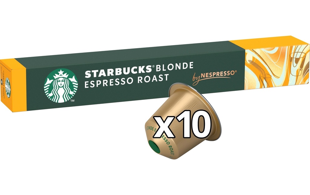 Starbucks Capsules de café Blonde Espresso Roast 10 pièces