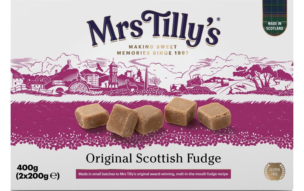 Mrs. Tilly's Scottish Fudge Box 400 g