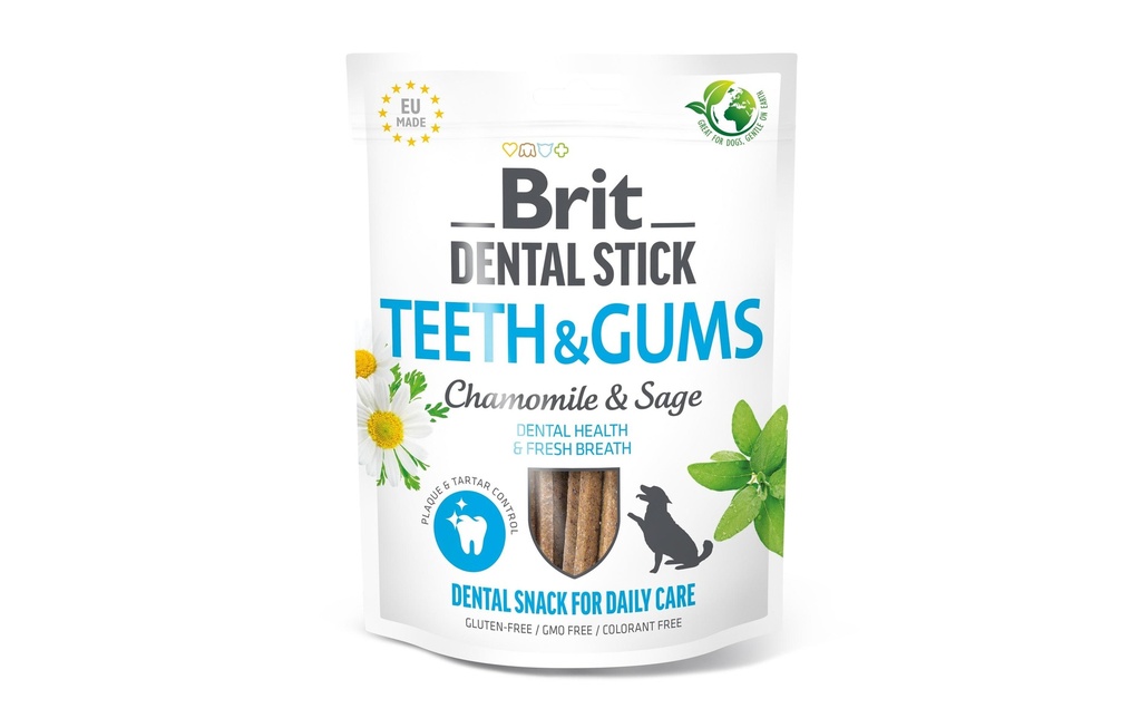 Brit Stick dentaire camomille & sauge, 251g