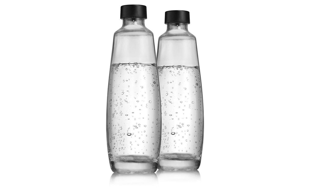Sodastream Carafe en verre DUO 1 l, 2 pièces