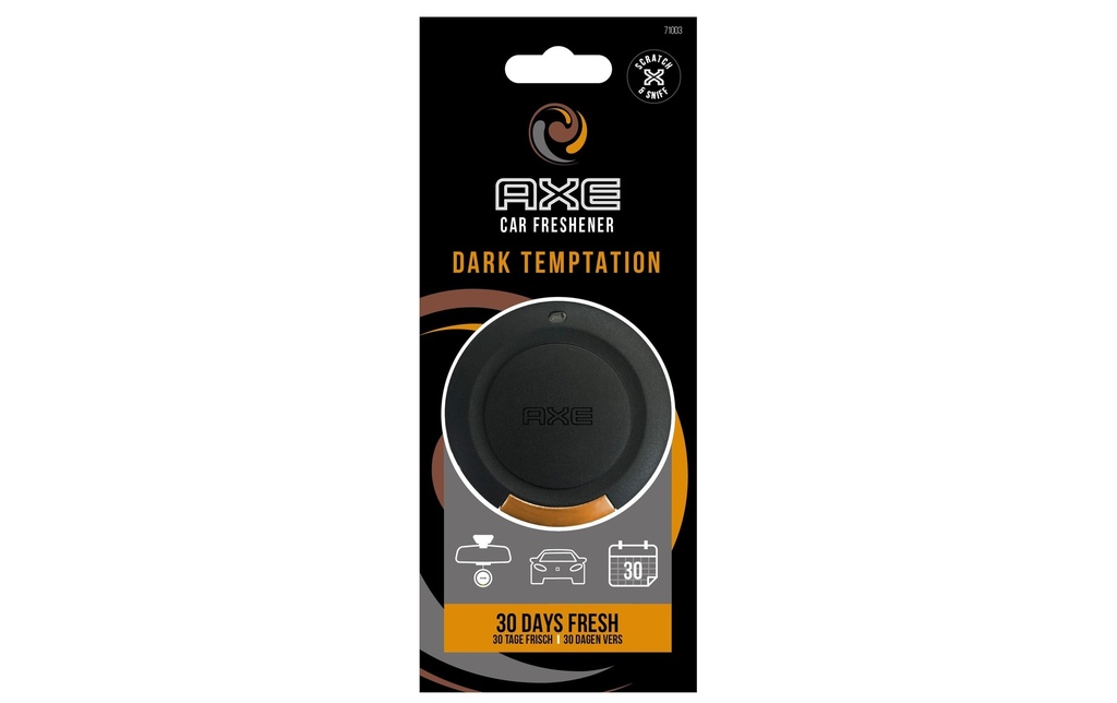 Axe Désodorisant pour voiture 3D Dark Temptation