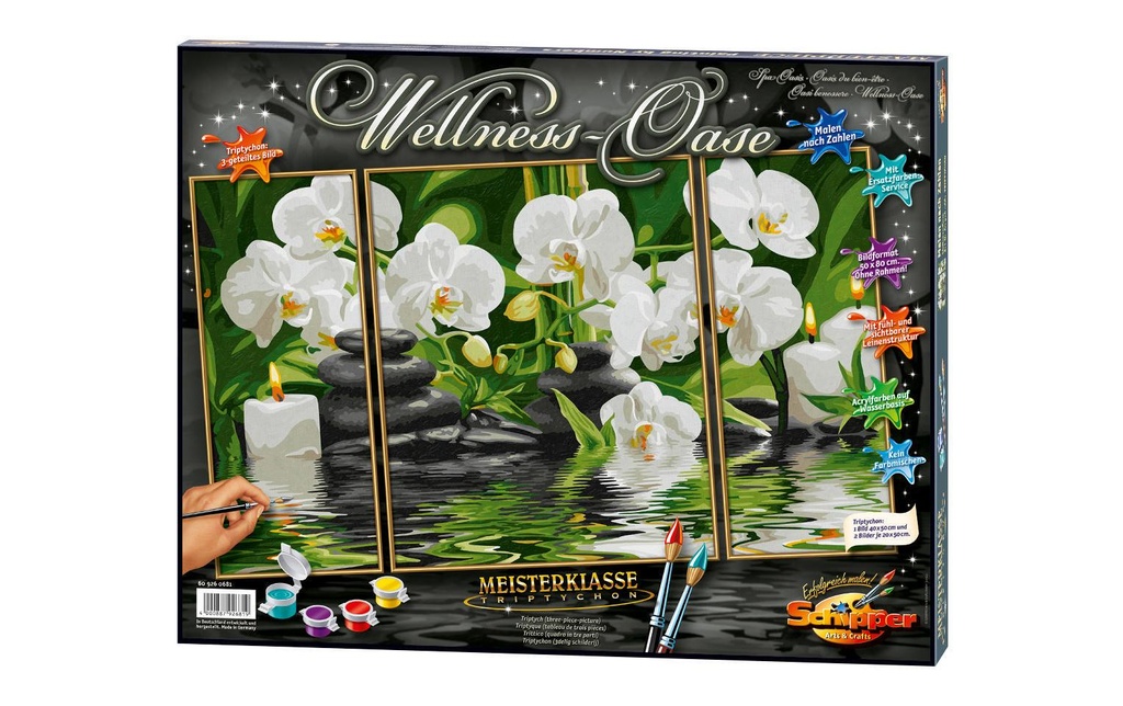Schipper Peinture avec chiffres Oasis du bien-être