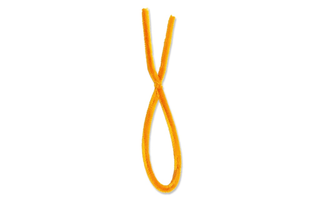 URSUS Fil-chenille 8 mm Jaune d'or, 10 pièces
