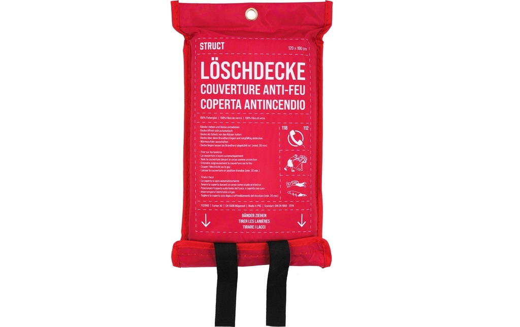 STRUCT Couverture anti-feu 120 x 180 cm