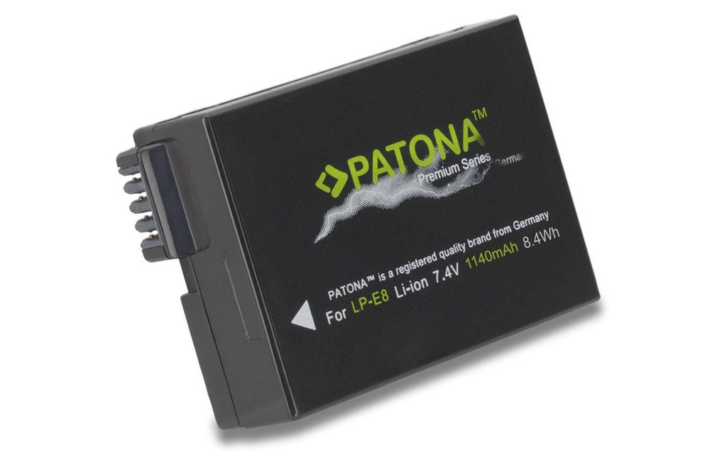 Patona Batterie pour Appareils photo numérique Premium LP-E8