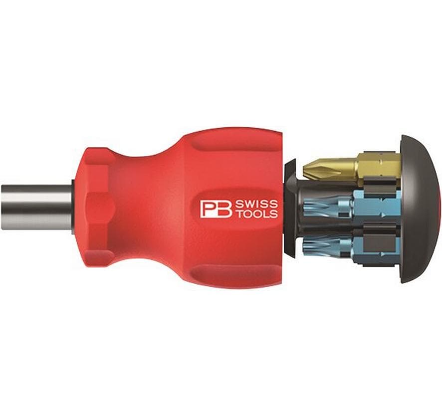 PB Swiss Tools Embouts de tournevis Insider Stubby 1/4