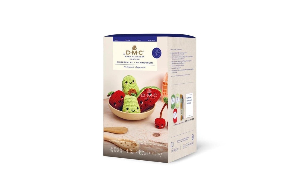 DMC Kit de crochet Amigurumi Fruit Friends