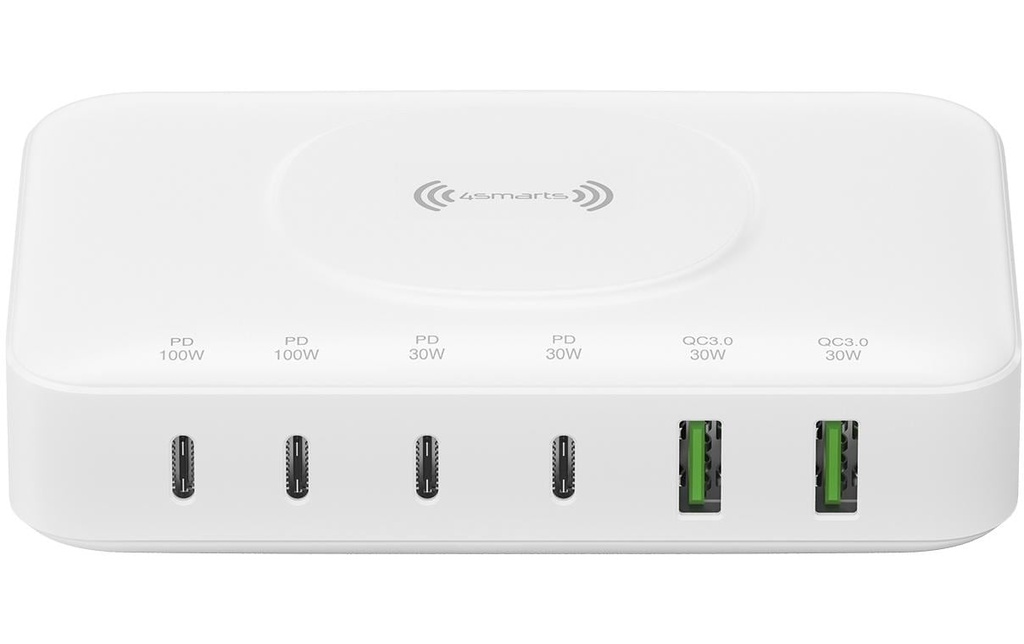 4smarts Station de charge 7in1 GaN Blanc