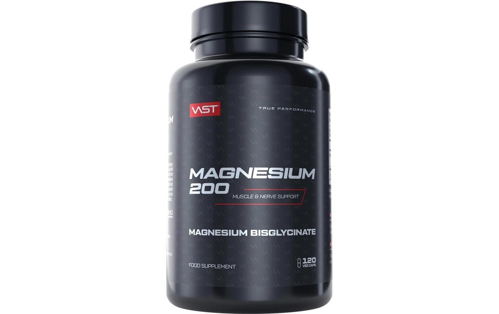 VAST Capsules Magnésium 200 120 gélules