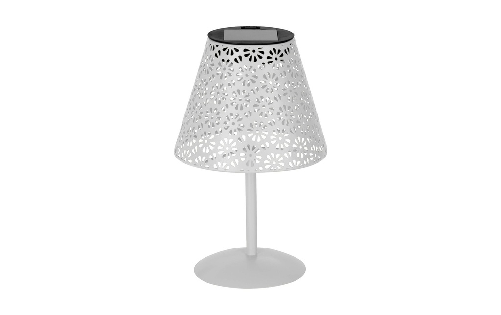 EGLO Leuchten Lampe de table SOLAR 0.2W, 28 cm, blanc
