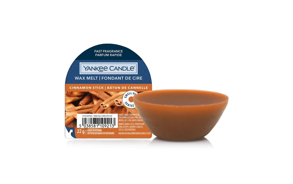 Yankee Candle Plaquettes de cire parfumées Cinnamon Stick