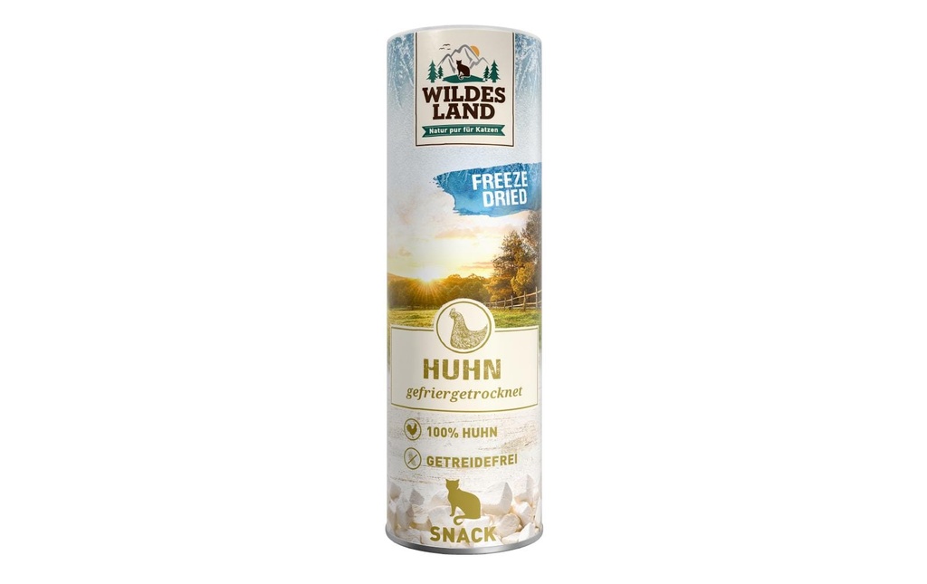 Wildes Land Collation pour chat Poulet Freeze Dried 30 g