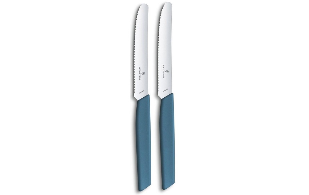 Victorinox Couteau de table Swiss Modern 2 Pièce/s, Bleu