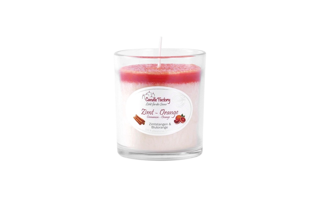 Candle Factory Bougie parfumée Party Light Cannelle Orange