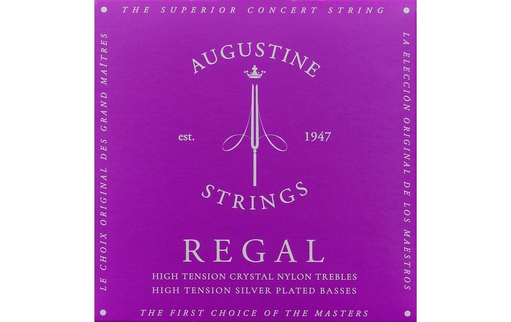 Augustine Cordes de guitare Regal Blue – Hard