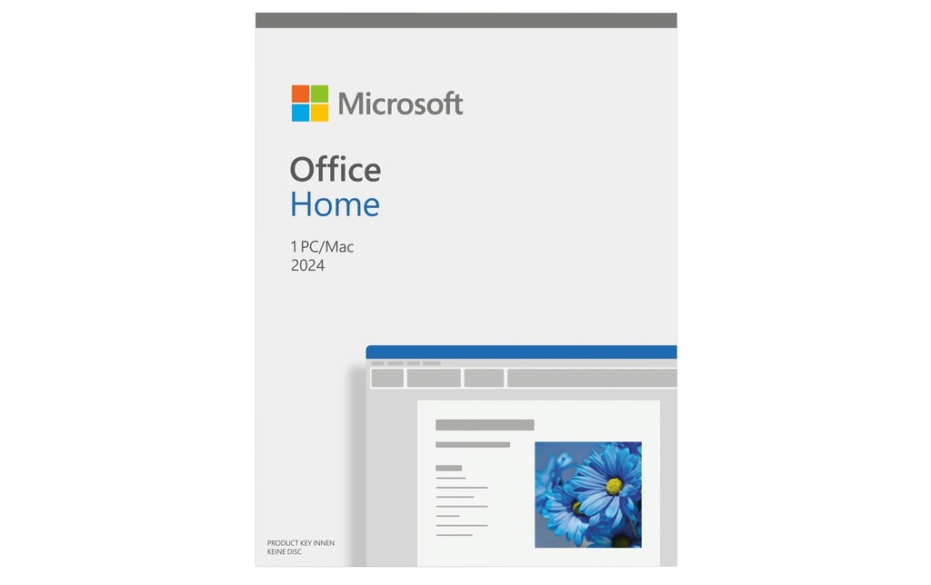 Microsoft Office Home 2024 Version complète, Allemand