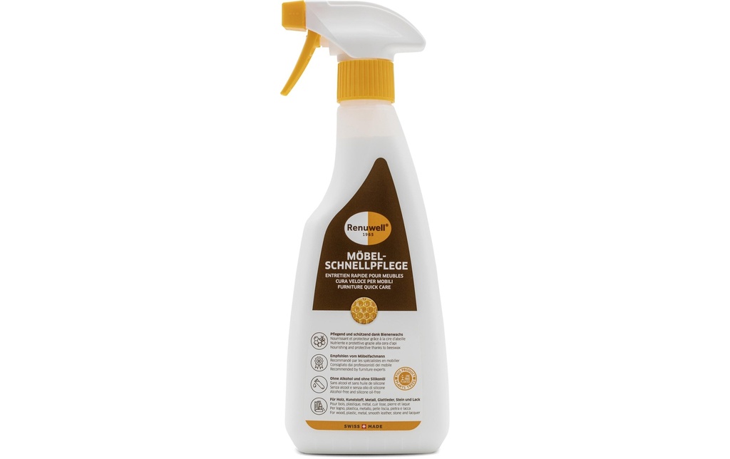 Renuwell Nettoyant pour meubles Soin rapide 500 ml