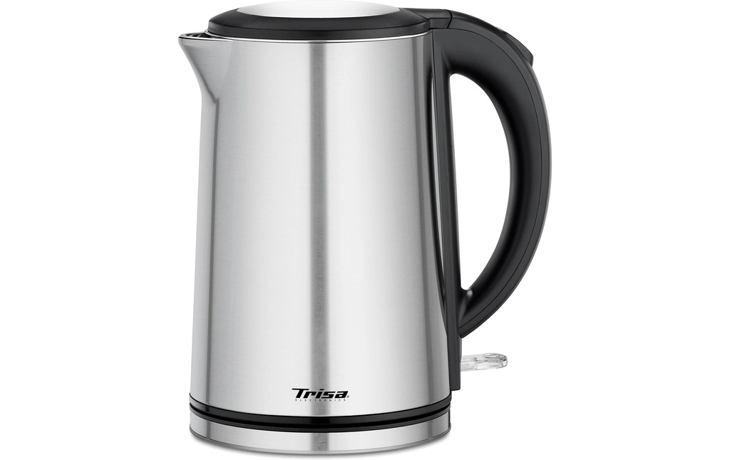 Trisa Bouilloire Comfort Touch 1.5 l, Noir/Argenté