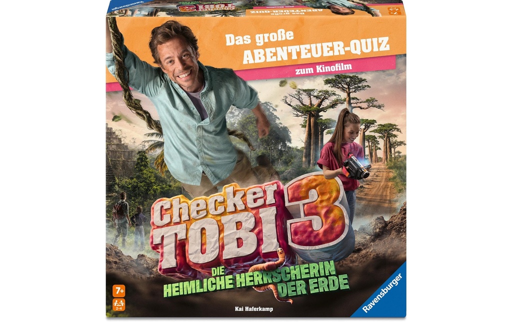 Ravensburger Jeu de quiz Checker Tobi Le grand quiz de l'aventure