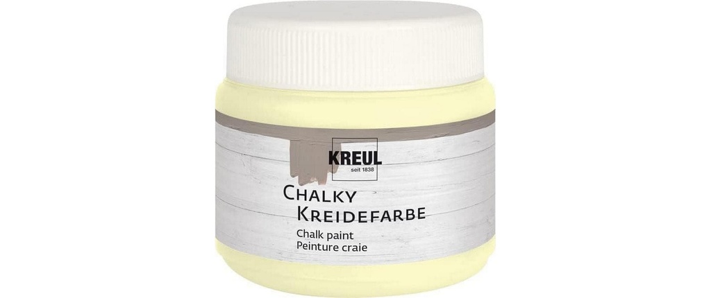 Kreul Peinture à la craie Chalky Vanille douce, 150 ml