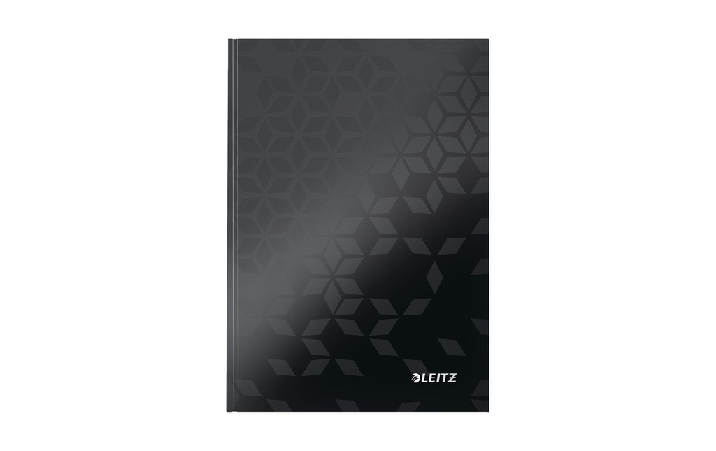 LEITZ Livre notes WOW A5 ligné noir (160 pces)