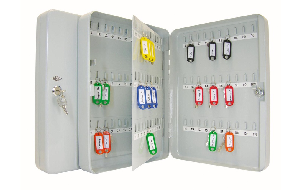 WEDO Armoire à clé avec ouverture à clé, 110 clés