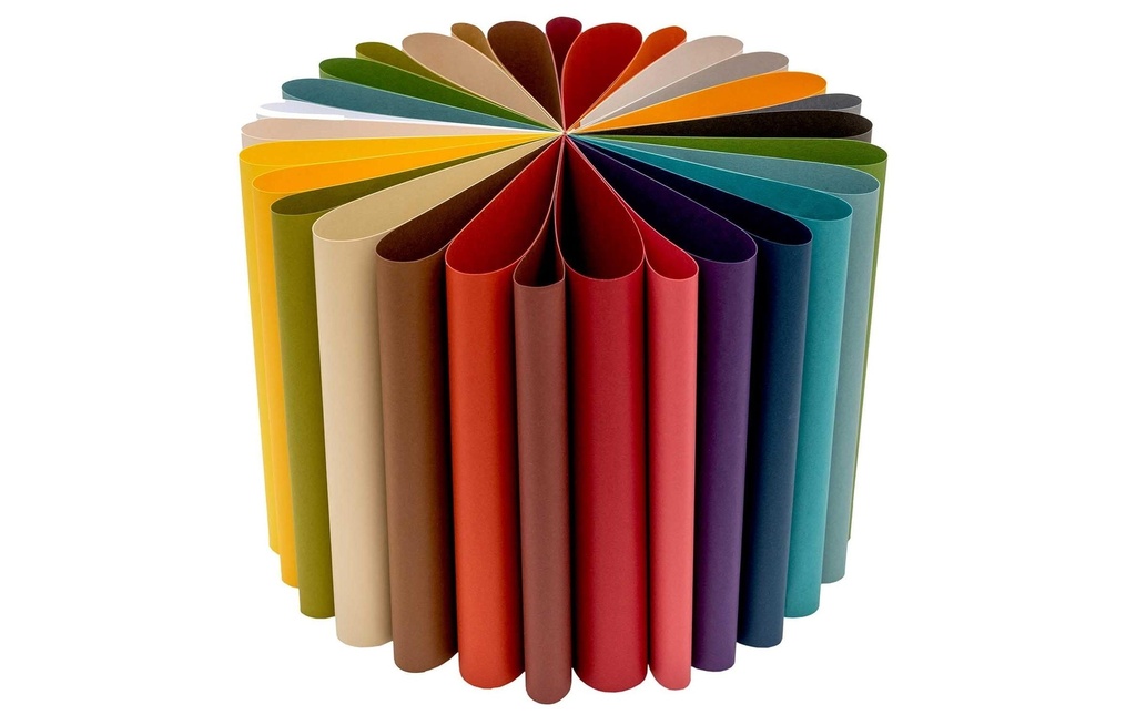 Rico Design Papier de bricolage 1 bloc à 30 feuilles, tons de terre