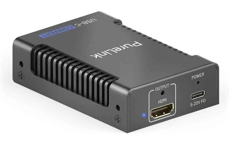PureLink PureTools PT-C-CPDHD-18G Convertisseur USB-C vers HDMI 2.0 18 Gbps